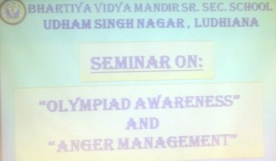 Anger Management Seminar